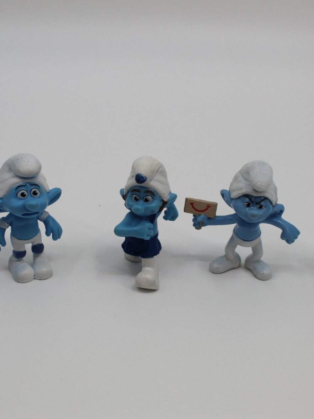 Vintage Smurfs Figures lot of 5 Collectibles Figurines Peyo 2011-2013